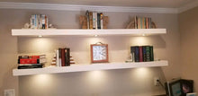 Load image into Gallery viewer, Raw Floating Shelf with Led lights -No STAIN No FINISH